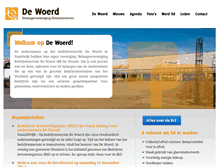 Tablet Screenshot of bbdewoerd.nl